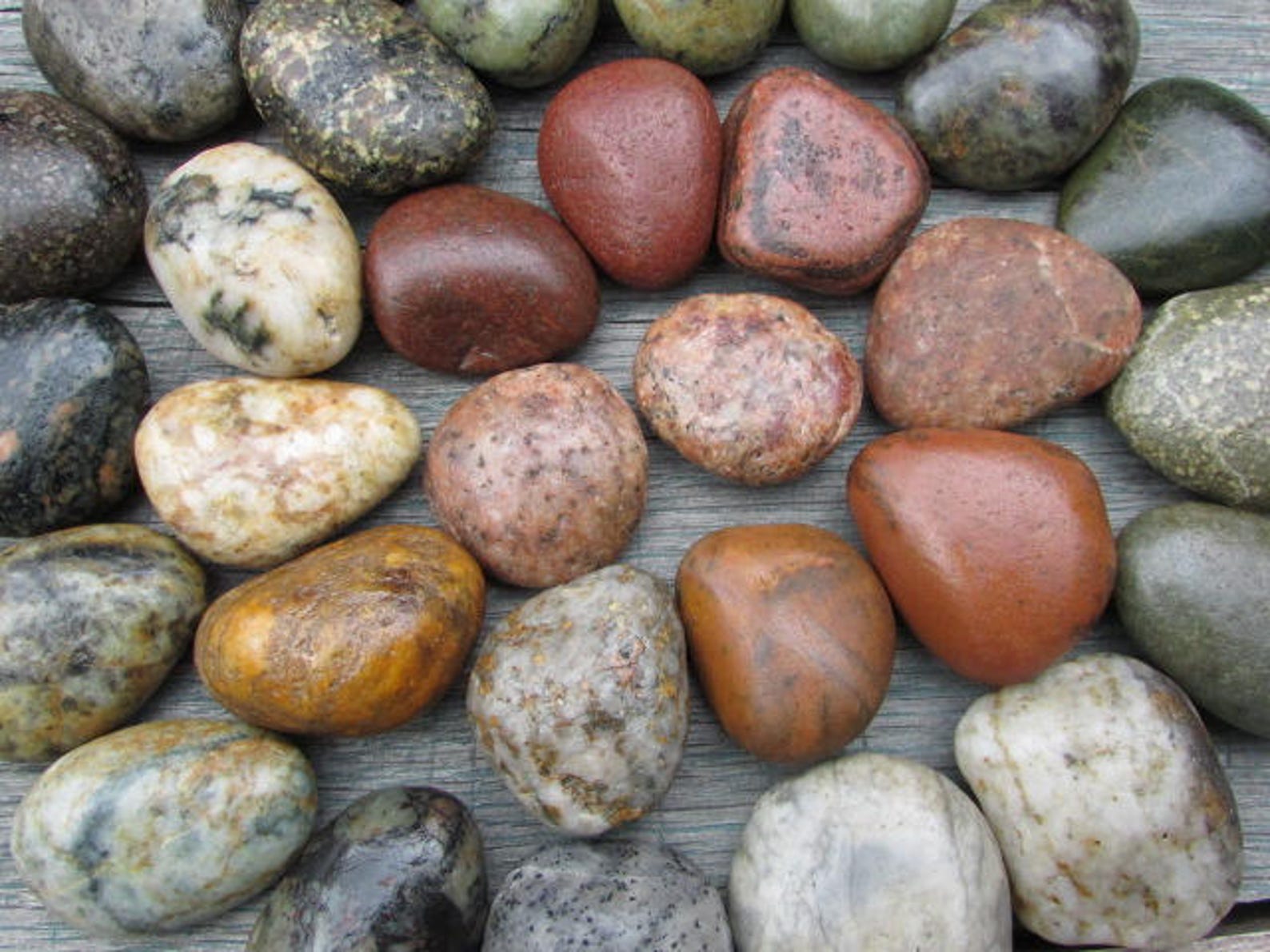 BEACH Stone Knobs Stone Drawer Pulls CUSTOM ORDERS W/ Etsy