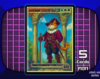 MTG用 猫 1/1 トークン 3枚 - Street Clans by Alfie - SK335 - Etsy 日本