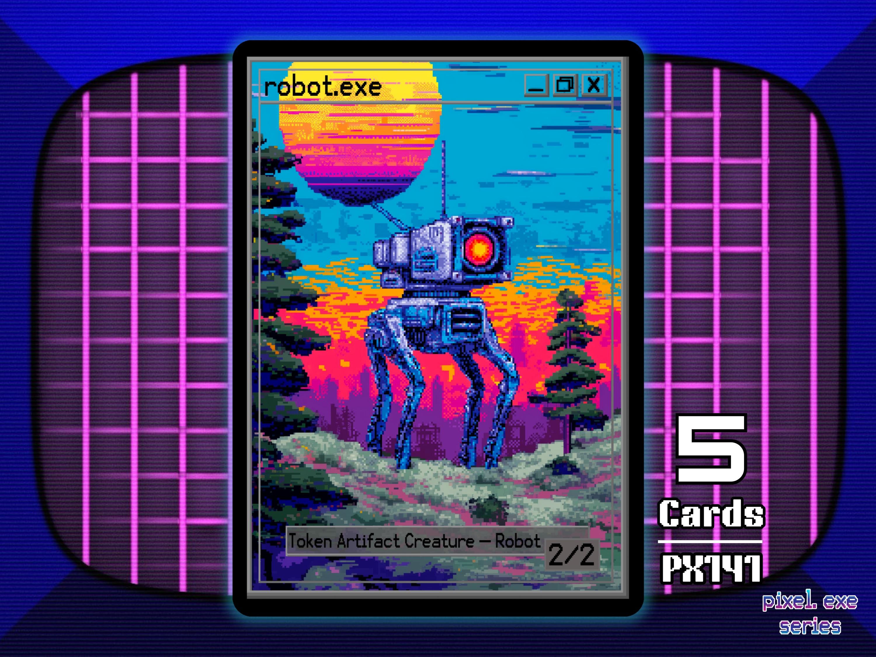 8 Bit Robot - Etsy Canada