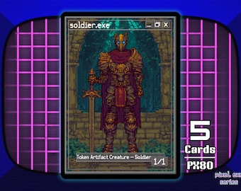 5x Hero 1/1 Final Fantasy MTG Token - Pixel Tokens by Teddy PX94 - Etsy  Israel