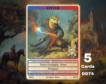 MTG ベストイアリ: UR カワウソ トークン - Etsy 日本