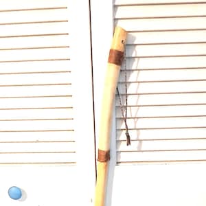 Walking Stick Hand Carved Whittled by Emmaus Canes Artisan Made Men Women Blonde Maple Wood Gfit for Him Her Fathers Day Yours, Occasionally