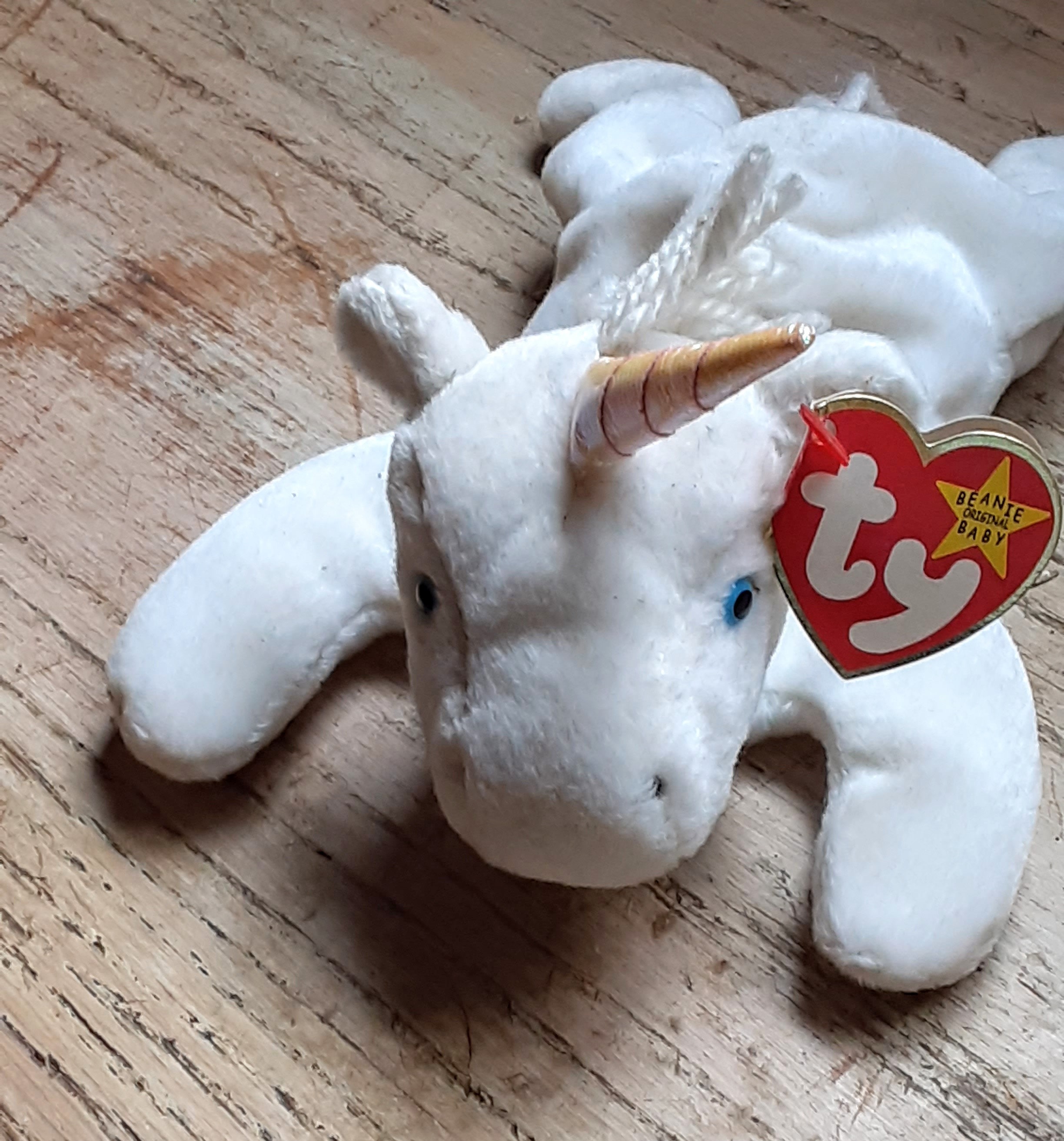 Mystic the Unicorn TY Beanie Babies Born May 21, 1994 No