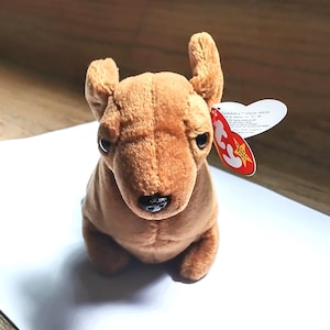 Rare Weenie the Dachshund TY Beanie Baby: 1995 Gobbles Tag Error