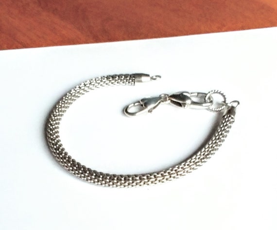 Pandora Style Bracelet Pulsera for Charms Silver … - image 1