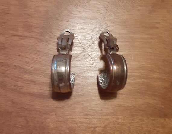 Hoop Earrings Aretes 916 Russian Sterling Silver … - image 8