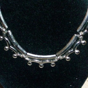 Monet Necklace Collar Steampunk Techie Industrial Choker Vintage Jewelry Vendimia Joyeria image 2