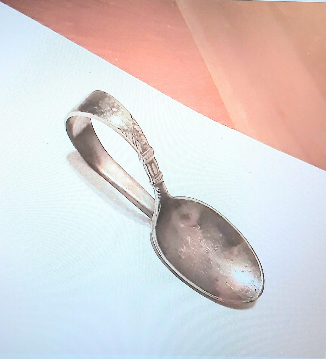Baby Spoon Silver Plated Rogers Bros 1847 Sugar Spoon Antique Gift - Main Image