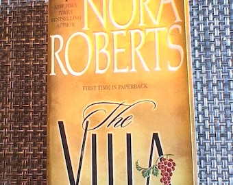 Nora Roberts The Villa Paperback 2002 Romance Thriller: Vintage Novel
