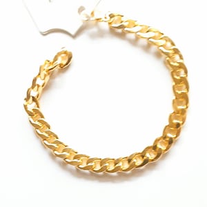 Vintage goudkleurige kinketting - Mode-sieraden