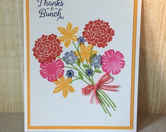 Thanks A Bunch "Thank You" Greeting Card