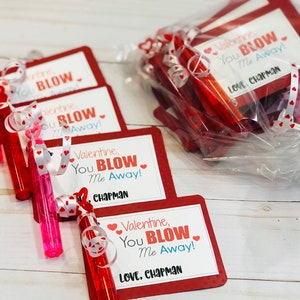 Valentines Day Party Favors- Valentine Bubbles- Valentines Day Bubble Favors-Be my Valentine- Kids Valentine's Day Party Favors-