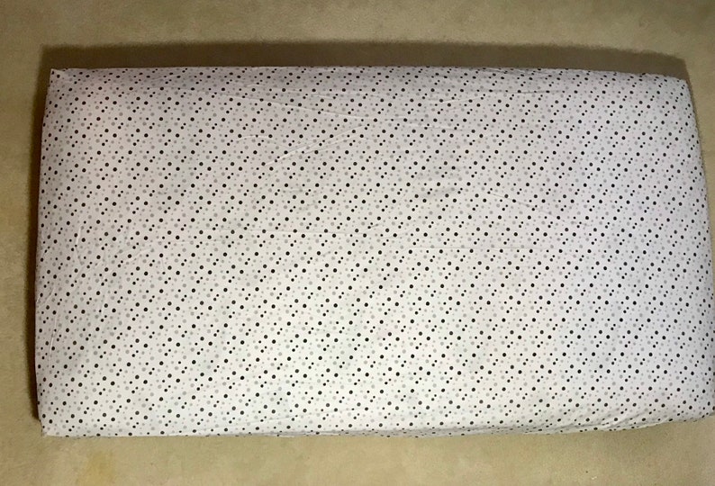 Gray polka dot Fitted Crib Sheet-Grey polka dot fitted crib sheet neutral fitted sheet Baby Shower Gift Gray bubbles Cotton Fabric Crib