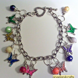 Butterfly Charm Bracelet