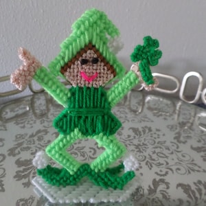 Leprechaun decoration, Irish Elf, Leprachaun ornament, Irish Elf decoration. St. Patricks&#39;s Day decoration