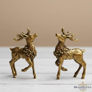 真鍮の鹿 - Etsy 日本