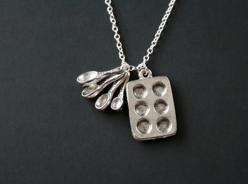 The baker necklace great gift for cooking hobby chef likes Etsy