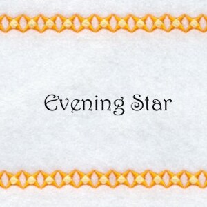 Custom Quilt Label Evening Star image 2