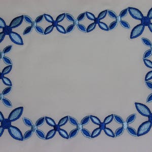 Quilt Label Made to Order Job&#39;s Tears Design with Custom Lettering, Custom Embroidered Quilt Label