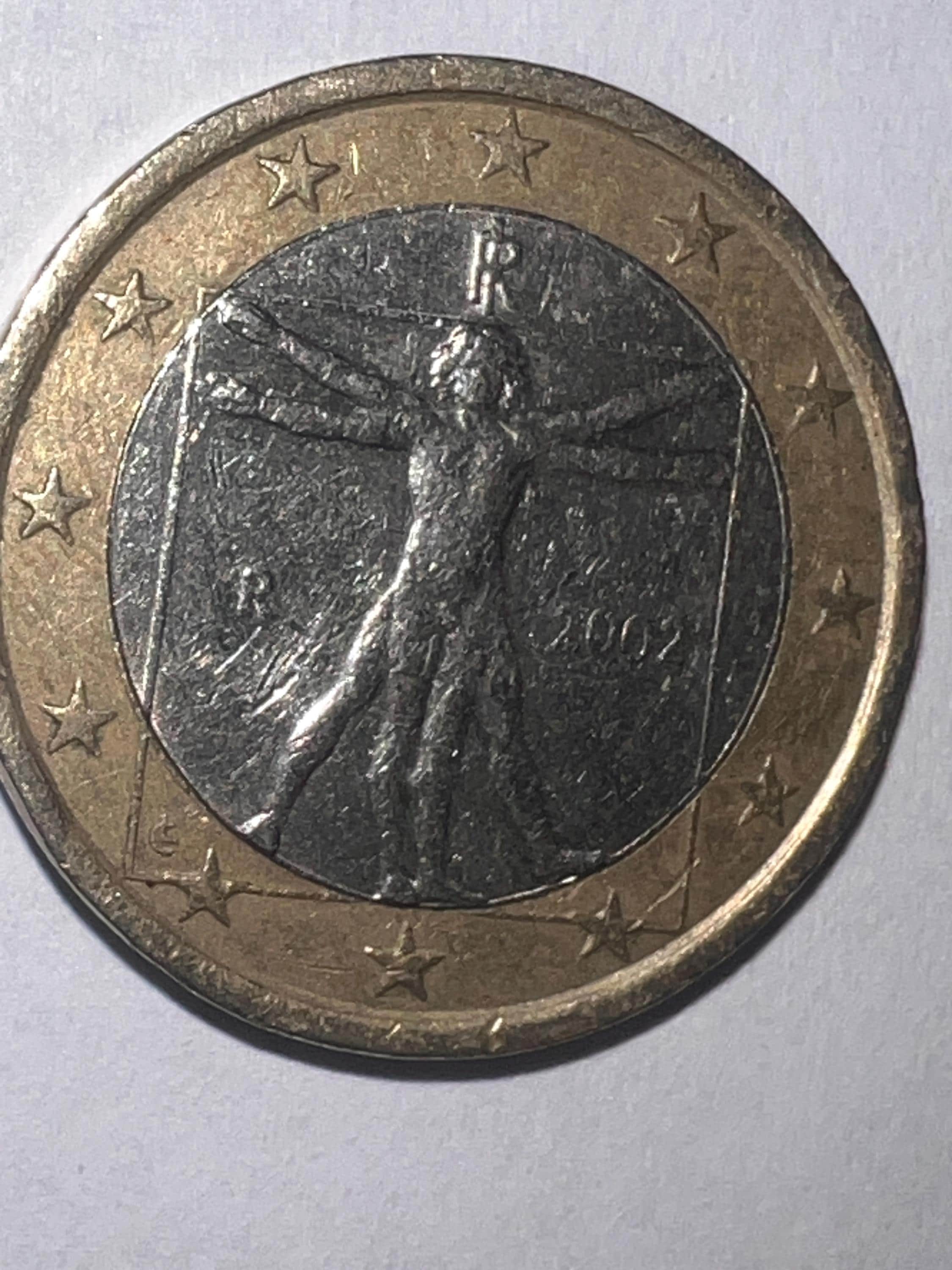 1 euro da vinci coin - Etsy 日本