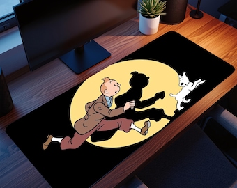 The Adventures of Tintin Gaming Mouse Pad: Spill-Resistant, Ultra-Smooth