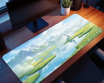 Howl's Moving Castle Mouse Pad: Anime Gaming Desk Mat