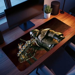 Fallout Gaming Mouse Pad: Personalized Desk Mat, Anime Game Art