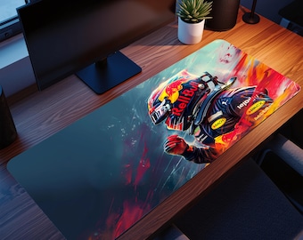 Max Verstappen Gaming Mouse Pad: Personalized Anime Desk Mat