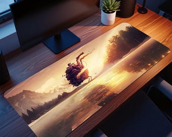 Howl's Moving Castle Mouse Pad: Anime Gaming Desk Mat