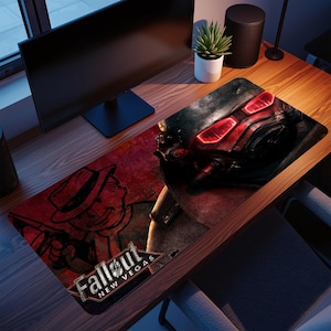 Fallout Gaming Mouse Pad: Personalized Desk Mat, Anime Game Art