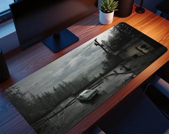 Silent Hill Gaming Mauspad: Individuelle Schreibtischunterlage