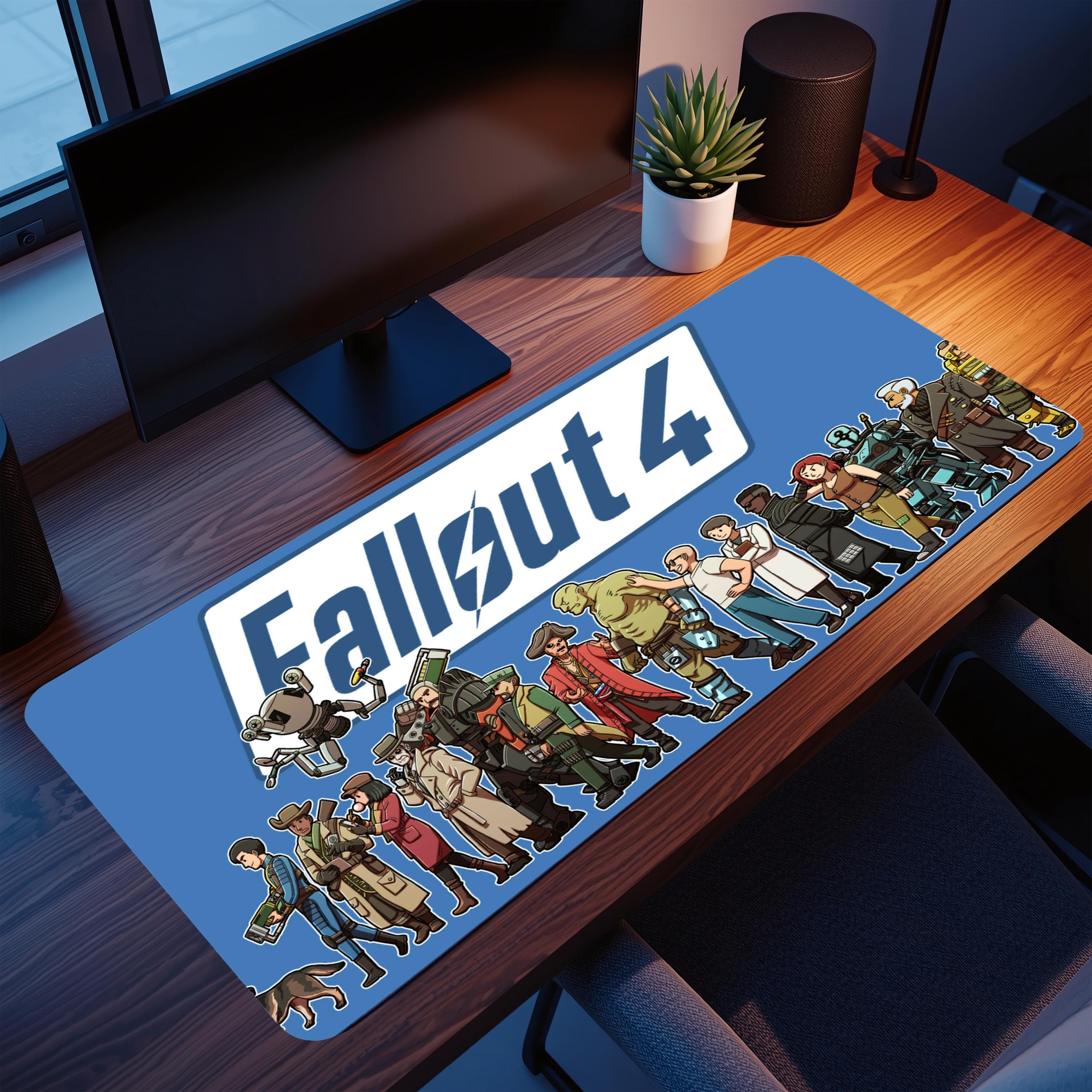 Fallout ゲーミングマウスパッド：パーソナライズされたデスクマット