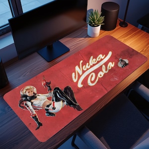 Fallout Gaming Mouse Pad: Personalized Desk Mat, Anime Game Art
