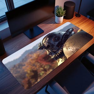 Fallout Gaming Mouse Pad: Personalized Desk Mat, Anime Game Art