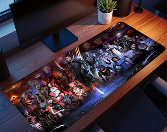 Mass Effect Gaming Mouse Pad: Personalized Desk Mat
