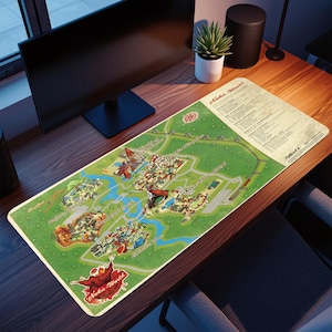 Fallout Gaming Mouse Pad: Personalized Desk Mat, Anime Game Art