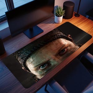 Hellblade Gaming Mouse Pad: Spill-Resistant, Ultra-Smooth Surface