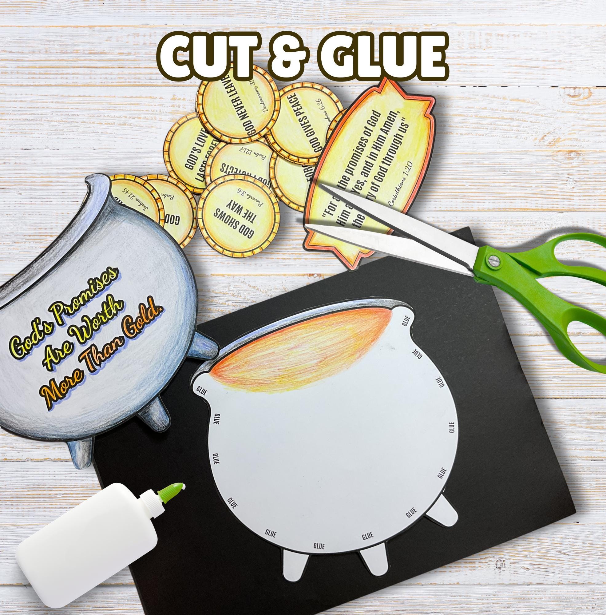 St Patrick's Day Bible Craft, Christian Saint Patricks Day Sunday ...
