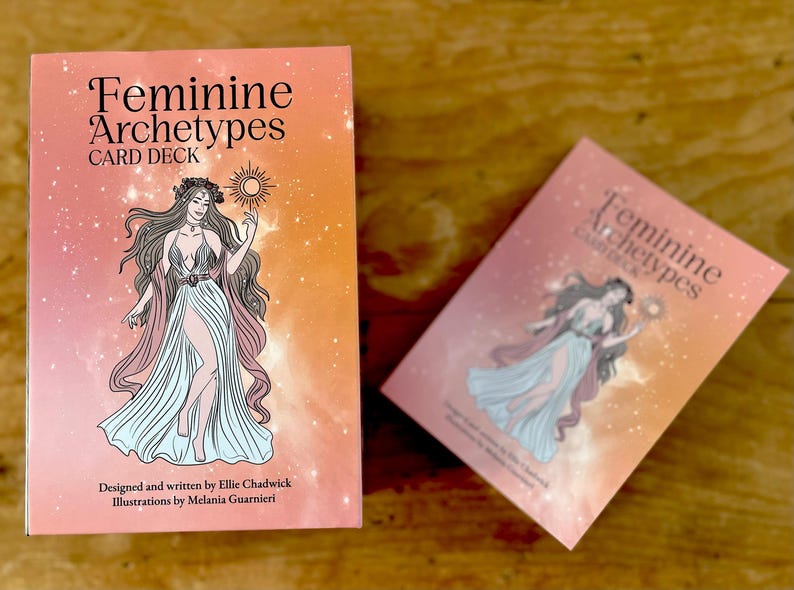 Feminine Archetypes Oracle Card Deck • Jungian Shadow Work, Divine Feminine & Goddess Cards image 3