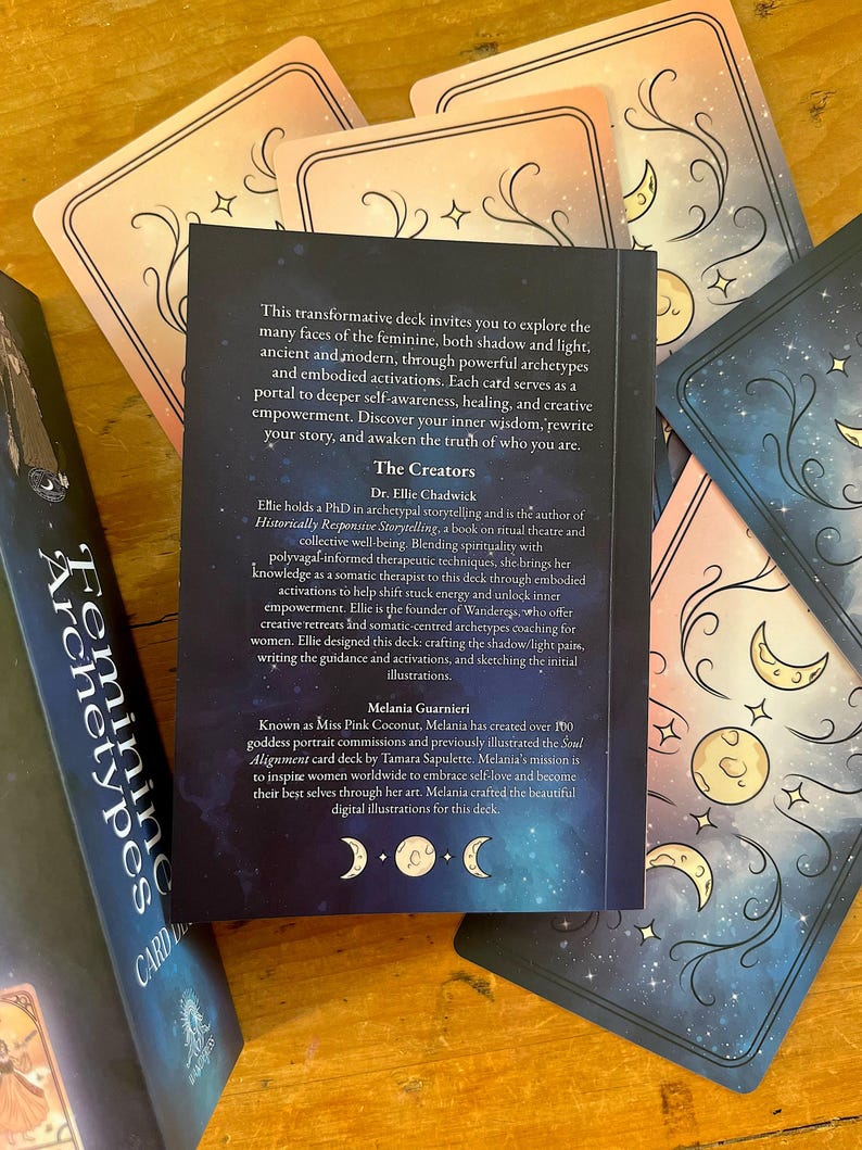 Feminine Archetypes Oracle Card Deck • Jungian Shadow Work, Divine Feminine & Goddess Cards image 5