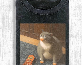 Fat Cat Renaissance Painting T-Shirt – Chonky Medieval Cat Art Tee