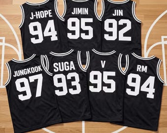 Camiseta de baloncesto BTS personalizada para adolescentes, mujeres y hombres, camiseta sin mangas Kpop personalizada, camiseta de concierto de la gira mundial 2026 para regalo de fans.