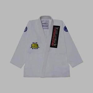 Shoyoroll White BJJ Gi – FC Jiu Jitsu Kimono, Pearl Weave
