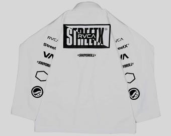 BJJ Gi Shoyoroll Cut RVCA x StreetX | Brazilian Jiu Jitsu Kimono | BJJ Uniform