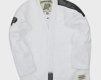 Albino & Preto Batch 27–38 Royal Jiu Jitsu Gi / Kimono BJJ / Uniforme Jiu Jitsu brasiliano / Gi Premium Grappling