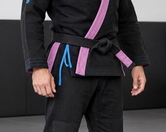 Albino and Preto - Year of the Dragon Brazilian  Kimono l Pearl Weave  Athletes  Top Quality Bjj Uniform