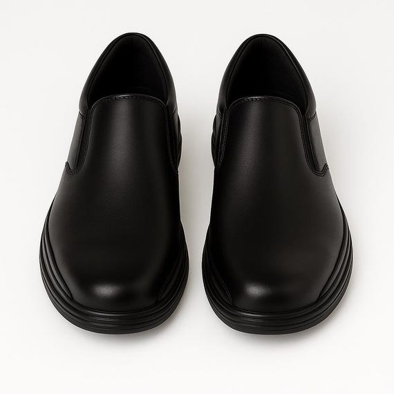 Men's Hush Puppies Transit Extra Wide Black Leather Work Slip-on Shoes,  Comfortable Office Dress Loafers for Men, Genuine Leather Shoes - Etsy  Israel
