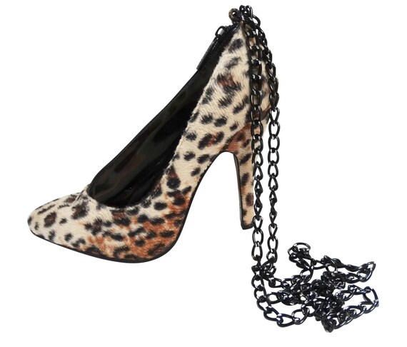 high heel shoe purse
