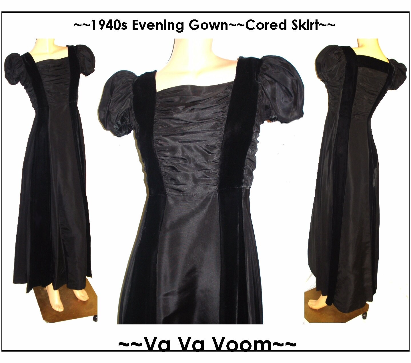40's evening gowns