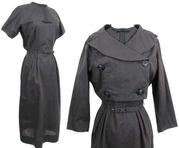 Vintage 1950s Dress | Bolero Jacket | L'Aiglon | B